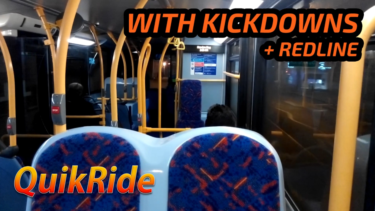 LCT QuikRide with KICKDOWNS & REDLINE: Route N5 in North-West London (Metroline TE981, LK59DZE)