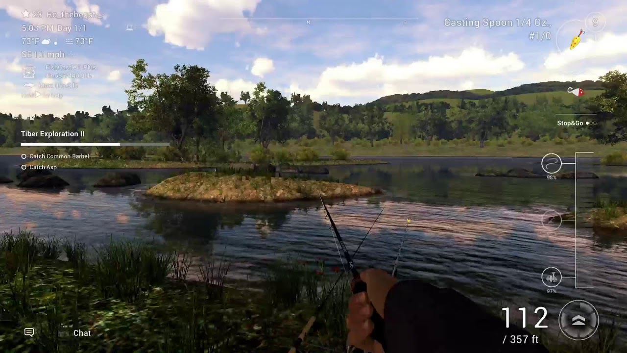 Fishing Planet Simulator (PS5) Tiber River