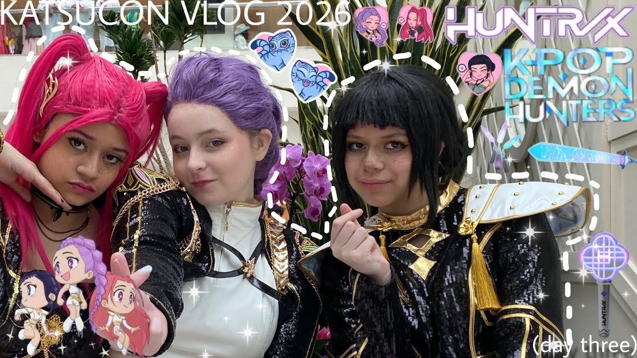 KATSUCON VLOG 2026 (day three) || kkurapikq 