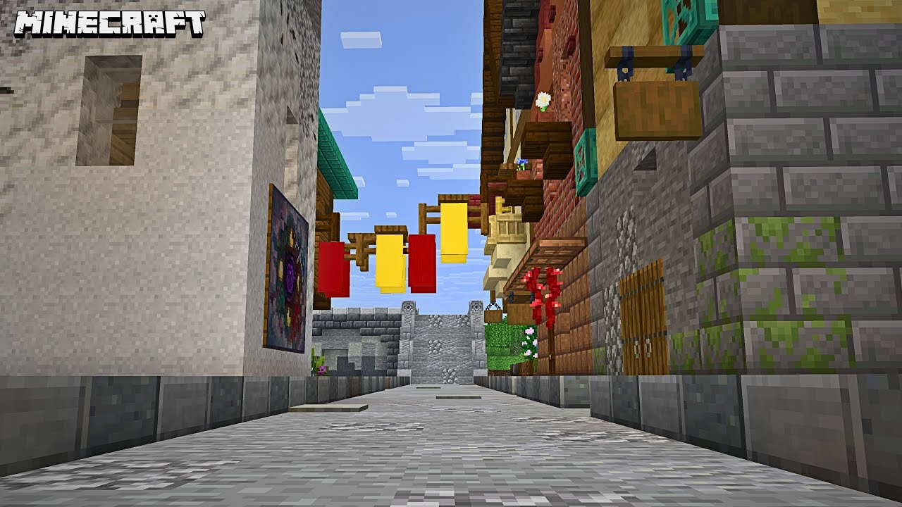 Bringing Life to my Medieval Minecraft City