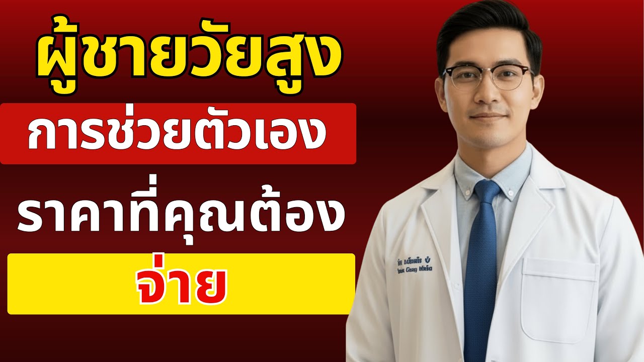 หมอทางเดินปัสสาวะเผย: 5 ความลับการช่วยตัวเองที่ผู้ชายวัยสูงอยากรู้ตั้งแต่เนิ่นๆ | คำแนะนำสำคัญ