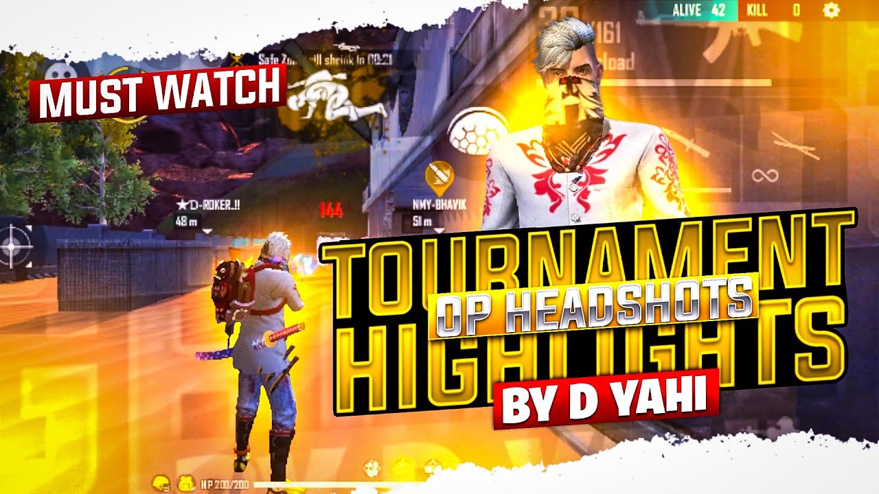 TOURNAMENT HIGHLIGHTS 🏆🔥 BY  D YAHI || TEAM D❤️