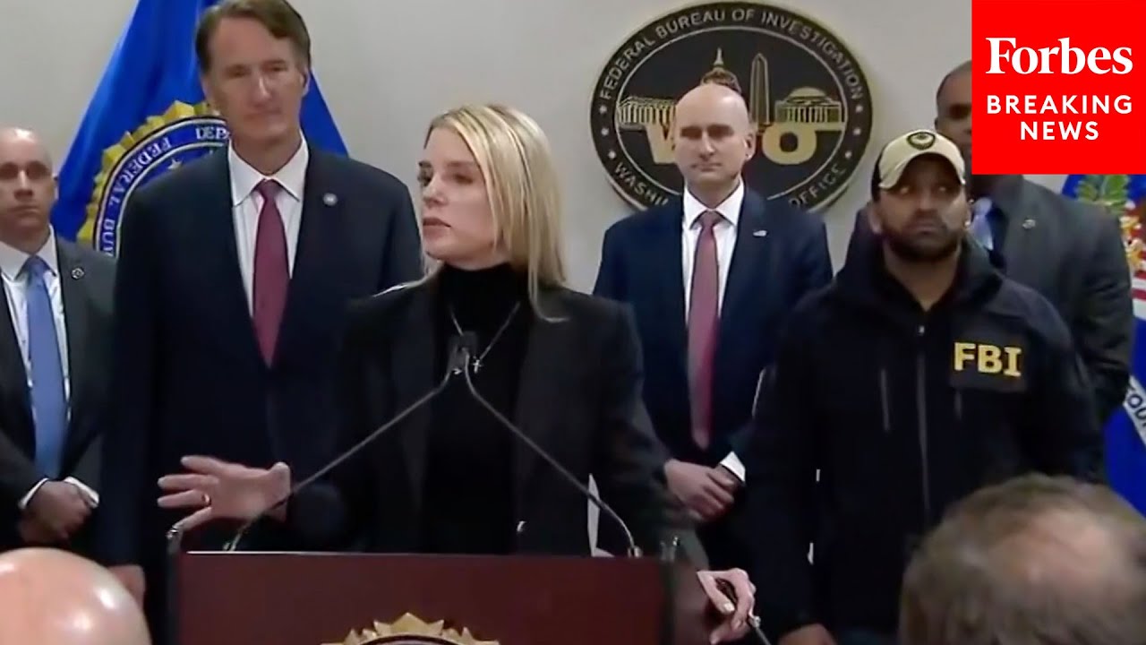 BREAKING NEWS: Pam Bondi, Kash Patel Announce Arrest Of Alleged Top MS-13 Leader