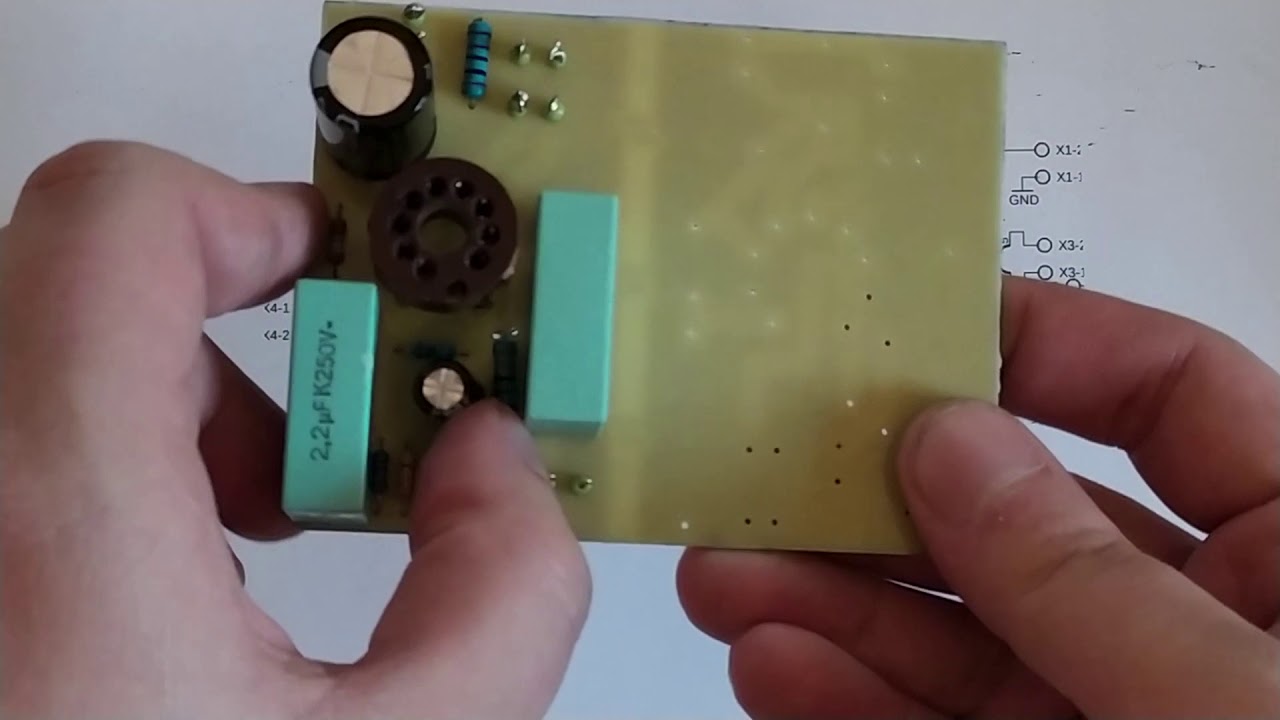 Building a Compact Single Ended PCL82 Vacuum Tube Amplifier 3