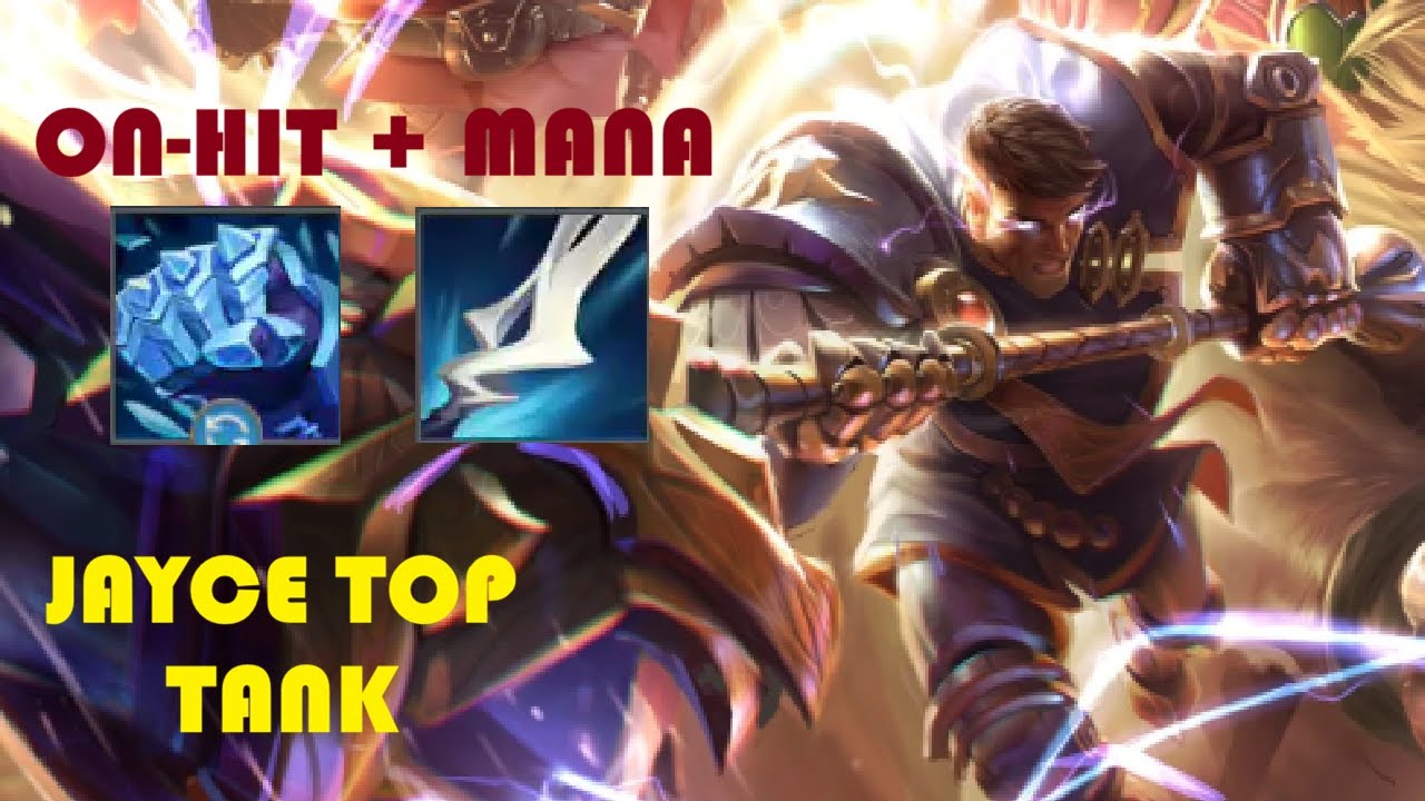 Wild Rift Jayce Top Tank - Perfect to counter Camille's ultimate