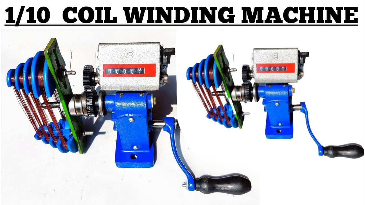 Coil Winding Machine 1/10 || Table fan ,Cooler fan, Madhani motor Water pump, coil winding Machine