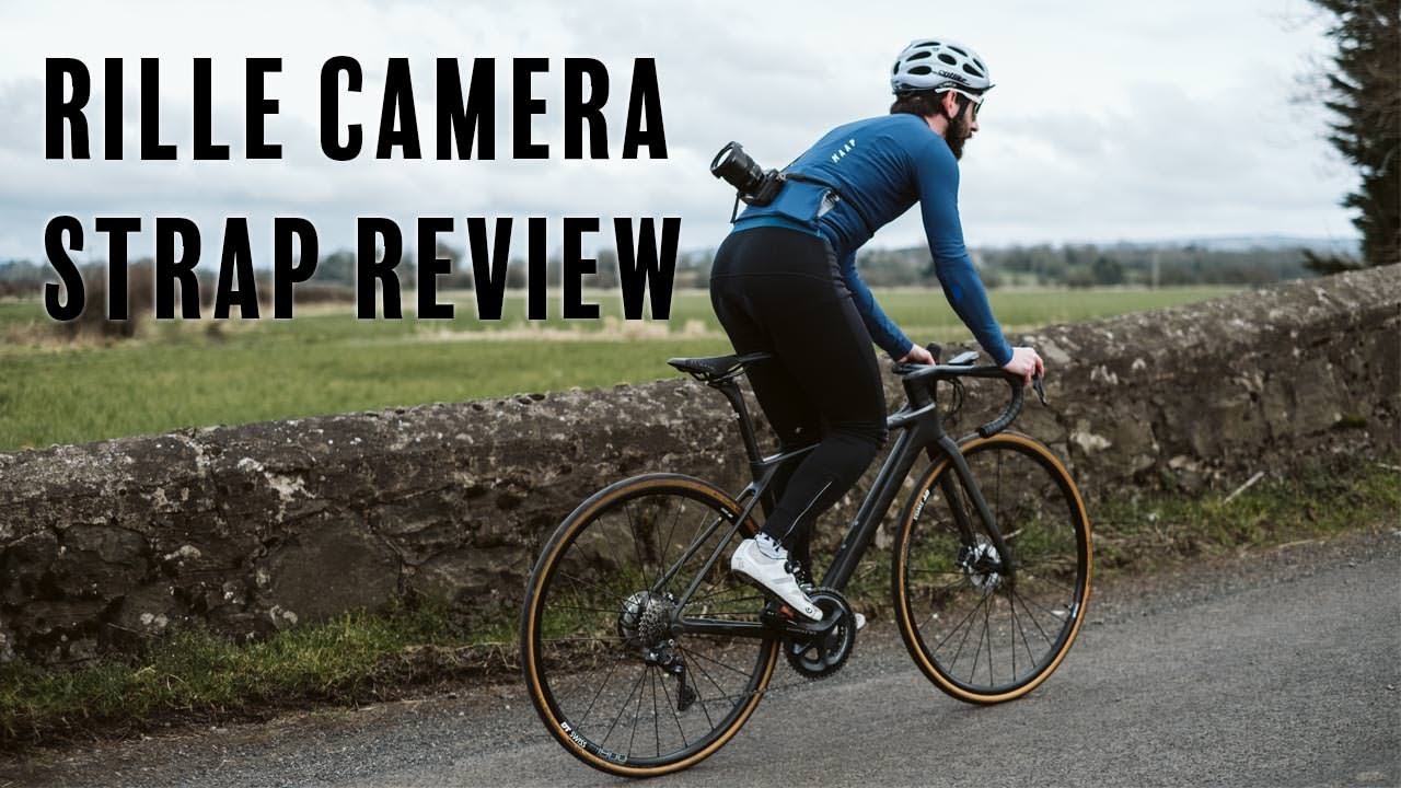 Rille Strap Review - Best camera strap for cycling with a camera.