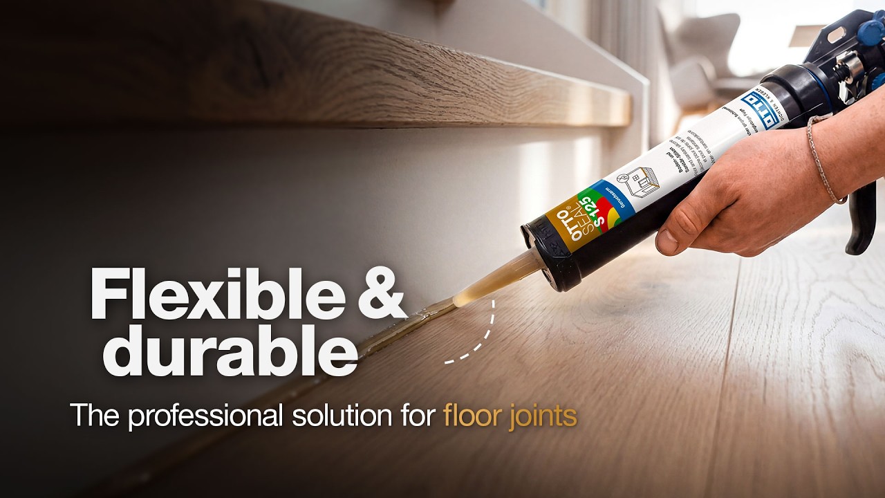 Seal floor joints perfectly with OTTOSEAL&reg; S 125