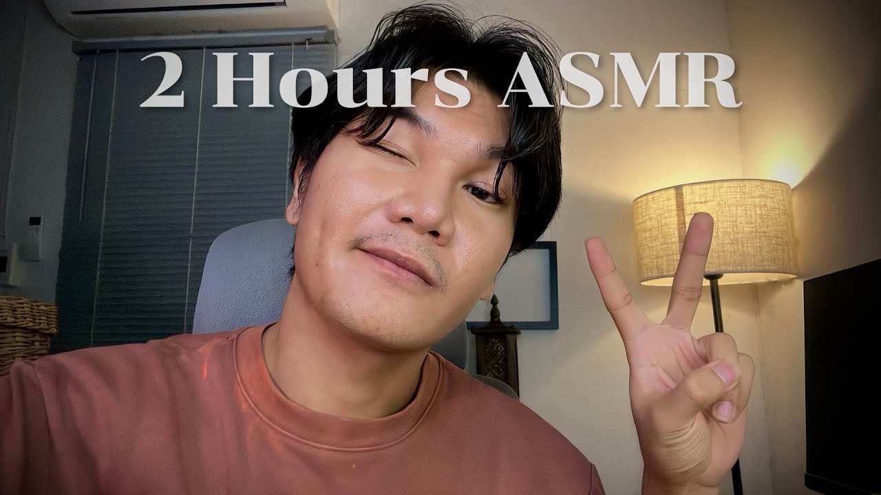 ASMR 2 Hours!! (No Talking) with Relaxing Music