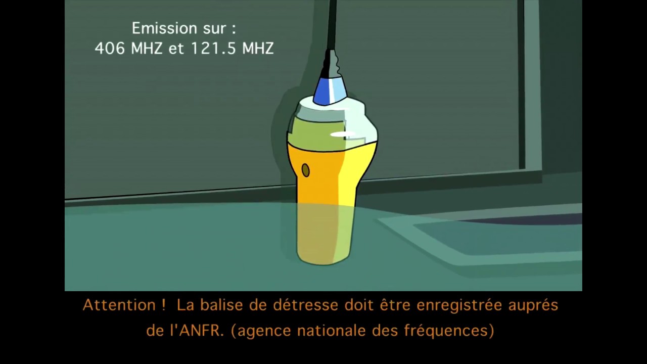 Les balises de pont RLS : EPIRB Radio balise de Localisation des Sinistres