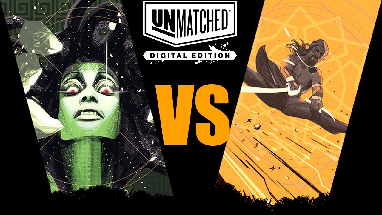 ⚔ UNMATCHED Partida DIGITAL | Medusa VS Simbad