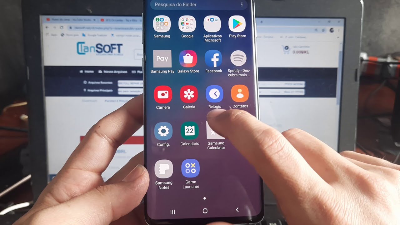 Remover conta Google Samsung S10 (G973F) sem fone e sem chip. Android 9, B3, patch 10-2019
