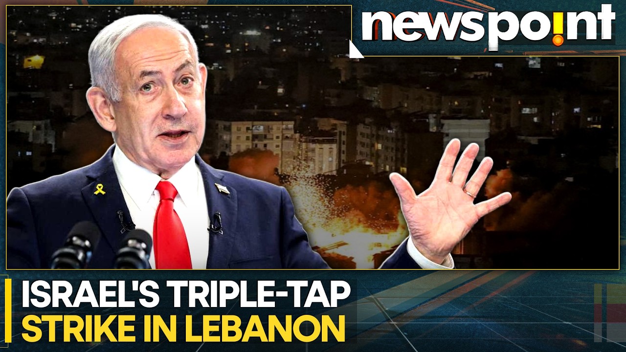 Israel-Lebanon War: Netanyahu's Deadly Triple-Tap Strike In Lebanon Kills At Least Three |WION News