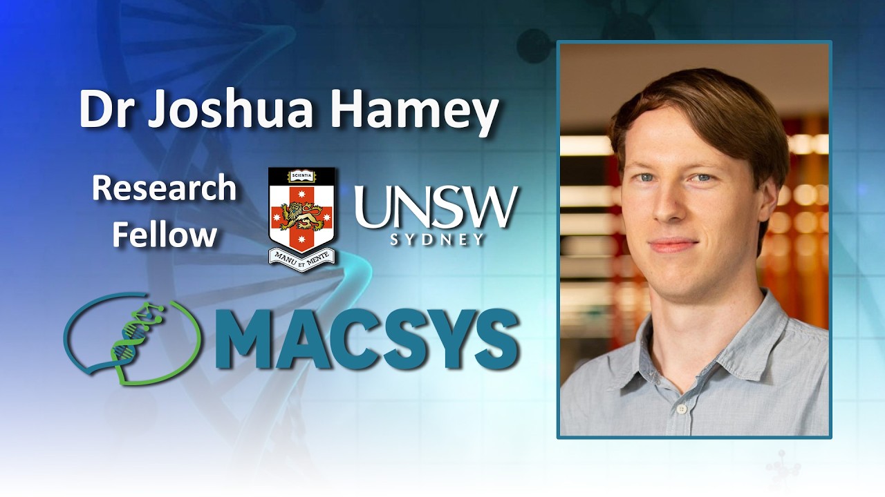 Dr Joshua Hamey - MACSYS Research Fellow