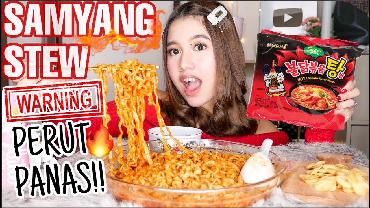 SAMYANG KUAH BIKIN TENGGOROKAN KEBAKAR & PERUT PANAS!!