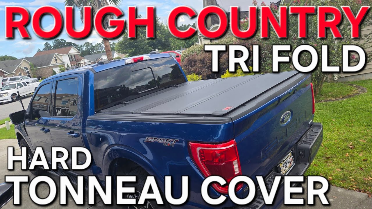 2022 Ford F150 Rough Country Tri Fold Tonneau Cover Installation