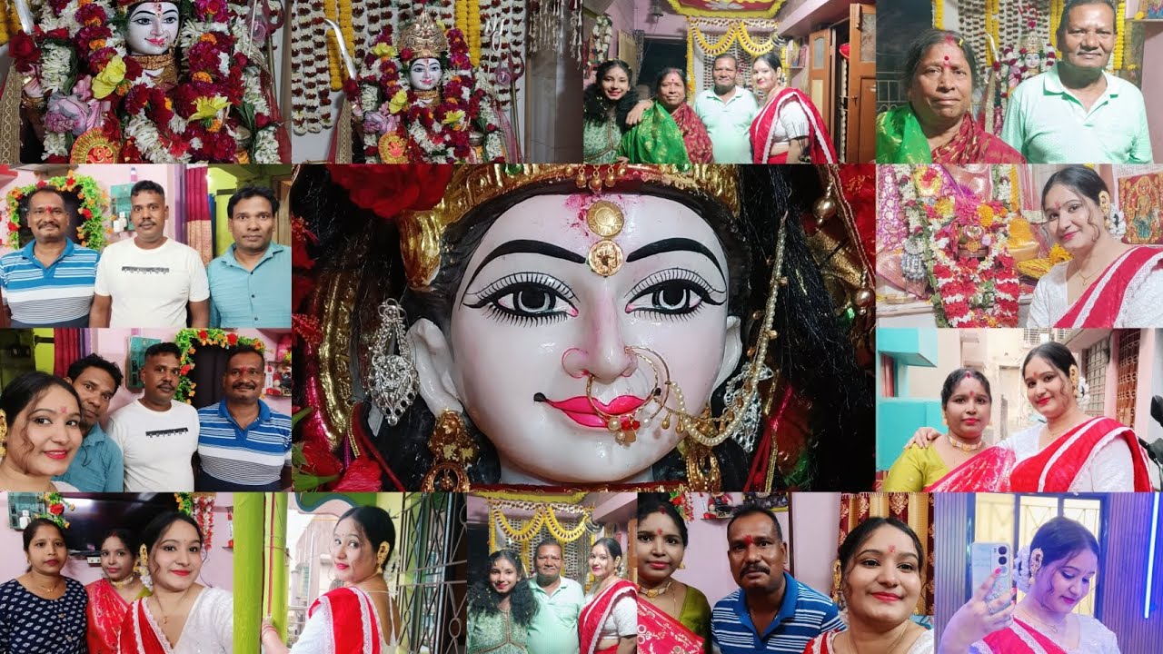 #bengalivlog আজ ছিল আমাদের বাড়ির রানি সন্তোষি মায়ের বাৎসরিক পুজো ❤️✨দারুন কাটলো দিনটা😌❤️