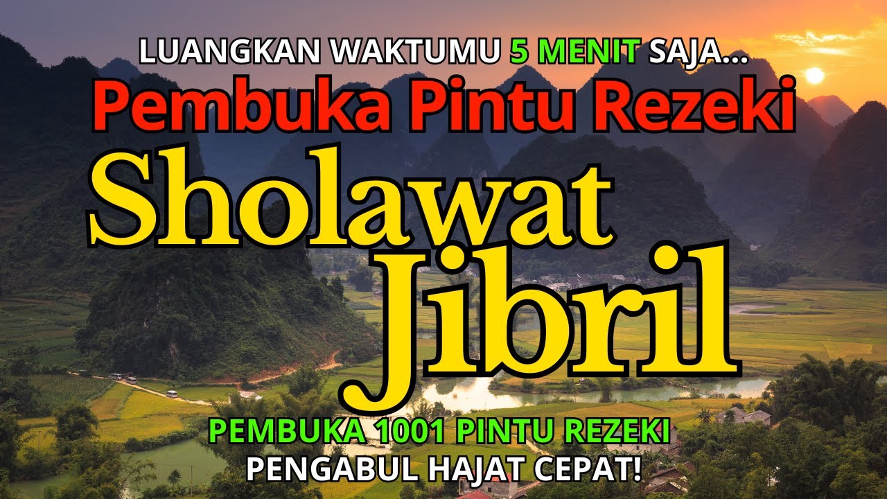 REZEKI DATANG CEPAT! Sholawat Nabi Muhammad ﷺ Paling Merdu & Menyejukkan Jiwa