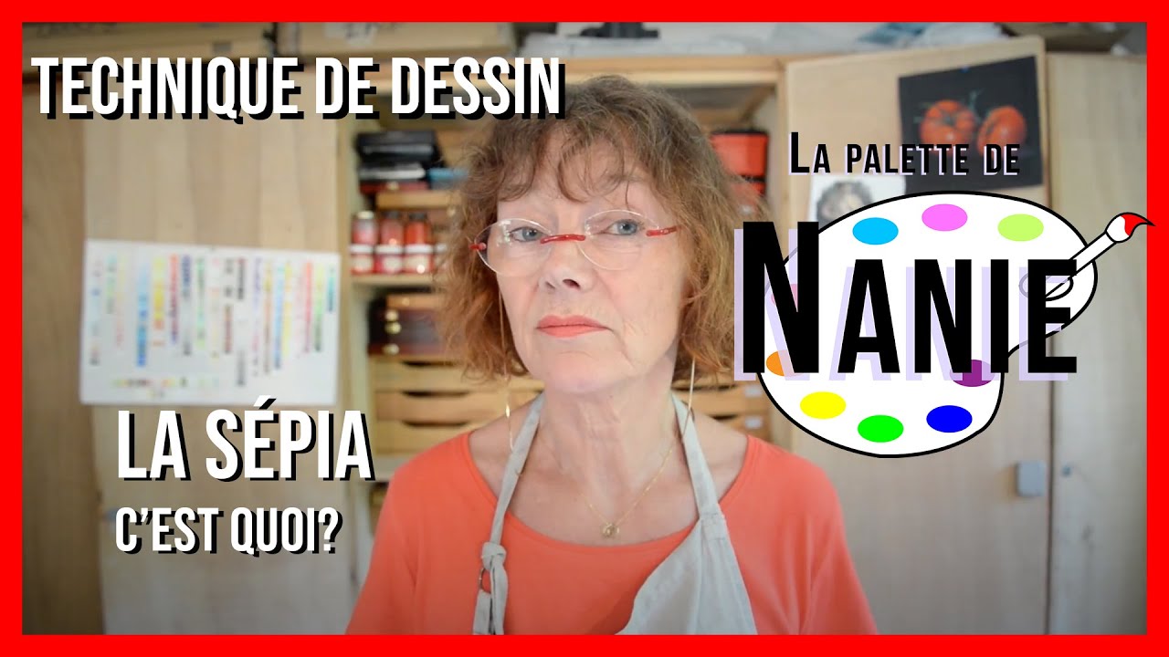 Techniques de dessin - La sépia # 1 - La sépia c'est quoi ?