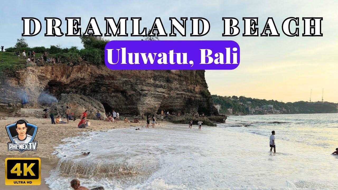 Uluwatu, Bali - Dreamland Beach  Walking Tour (Jan 2025) 4K - Rainy Season?
