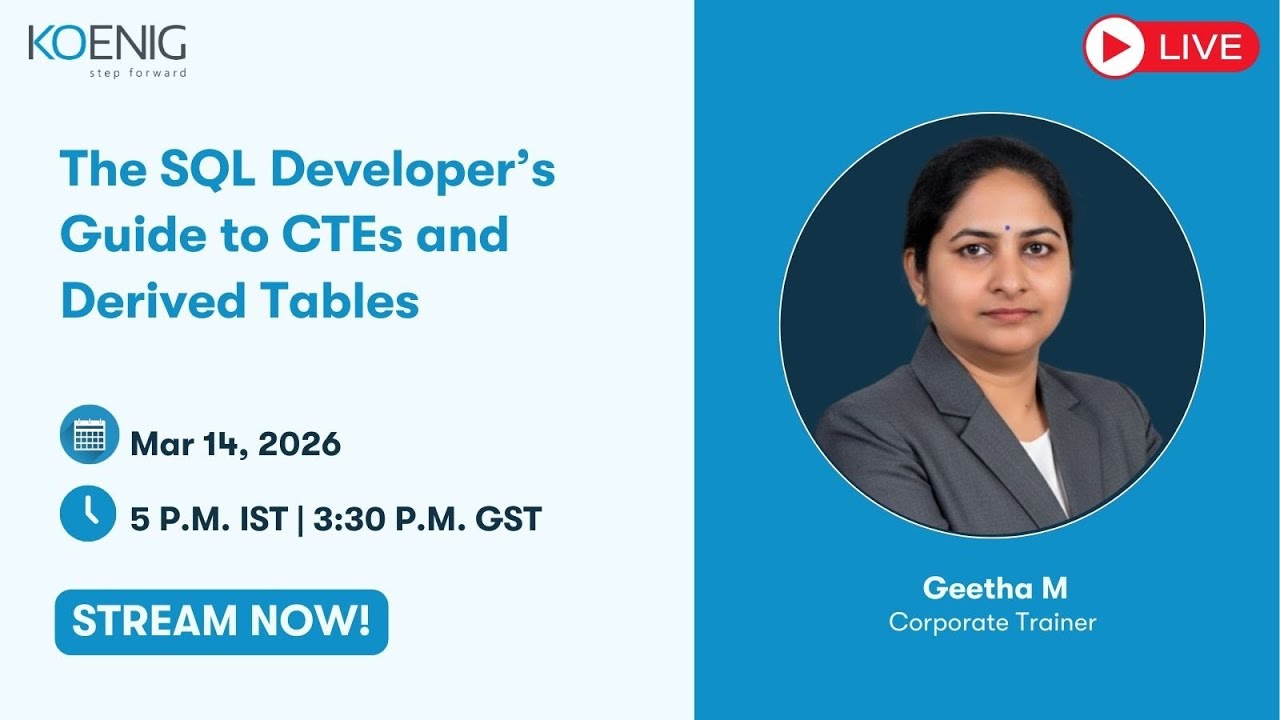 The SQL Developer’s Guide to CTEs and Derived Tables