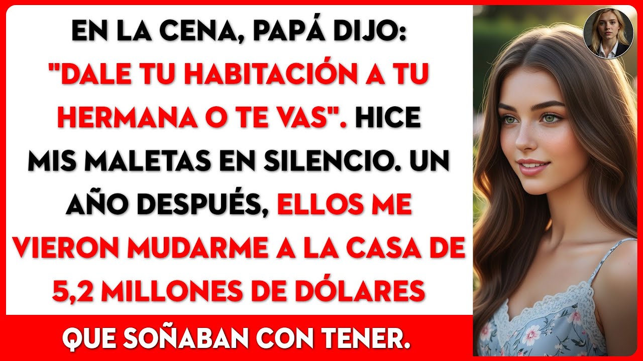 Mis padres me echaron por no ceder mi cuarto. Ahora soy dueño de la casa de enfrente.