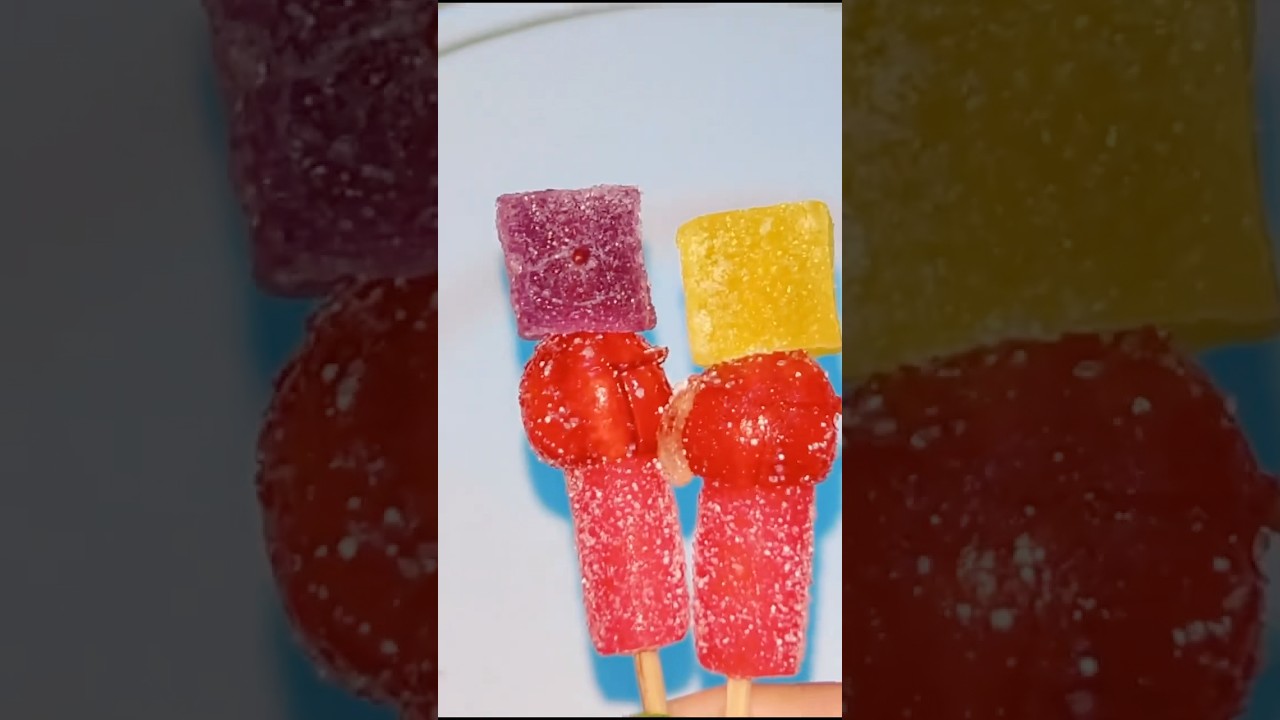 Wow 2 Chupachups Mini Lotte jelly juzt jelly Candy Stick Popsicle 🍡
