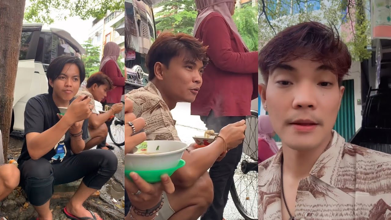 TRI SUAKA MAKAN BAKSO DI KAMPUNG HALAMAN