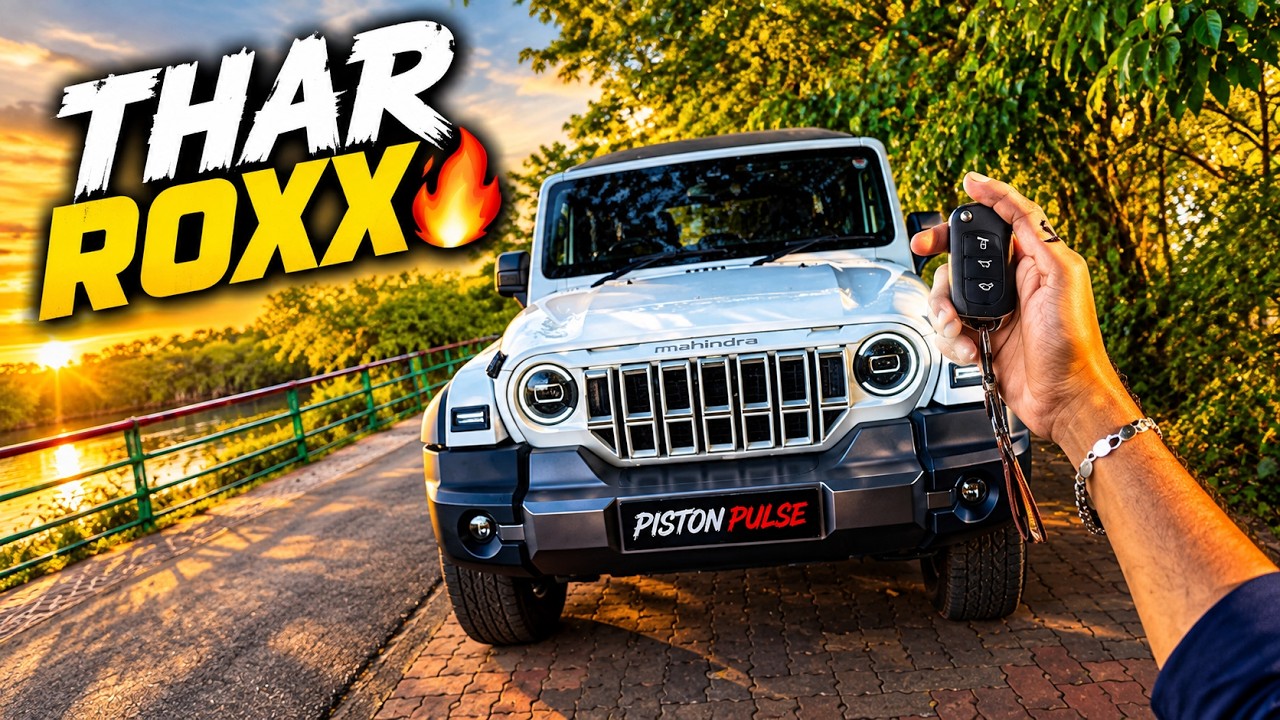 Thar Roxx POV 🌅 | Sunset Drive | 4K ASMR Driving Experience #tharrox #pov #asmr