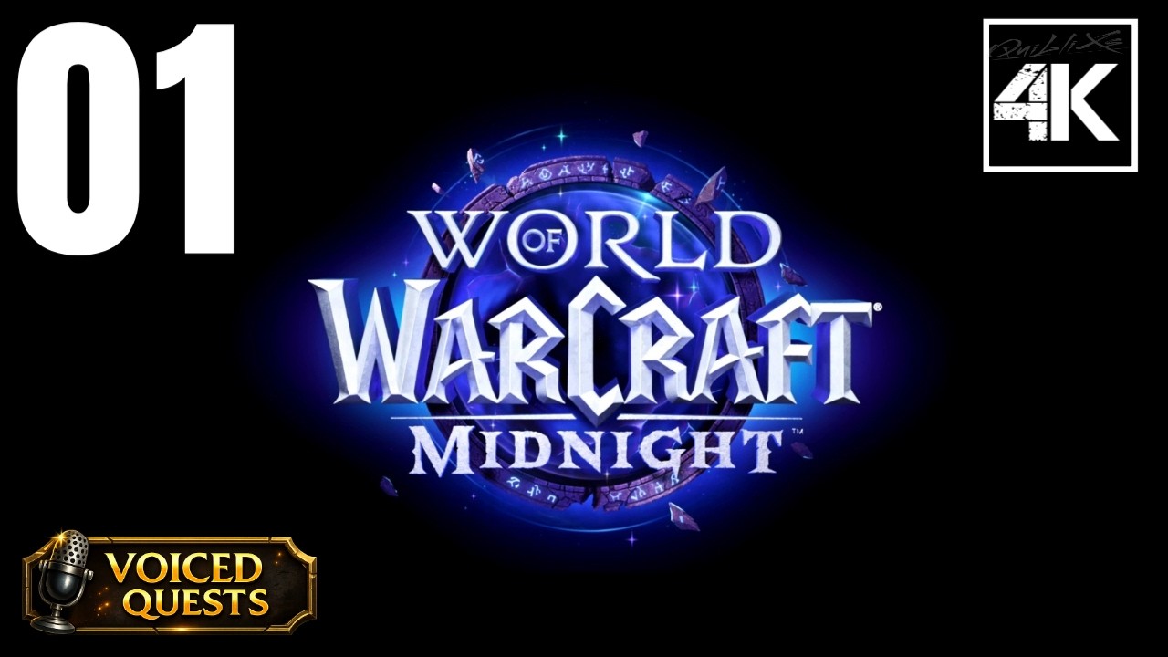 🎮 [4K] World of Warcraft Midnight | Death Knight - Immersive Gameplay Walkthrough - Part 1