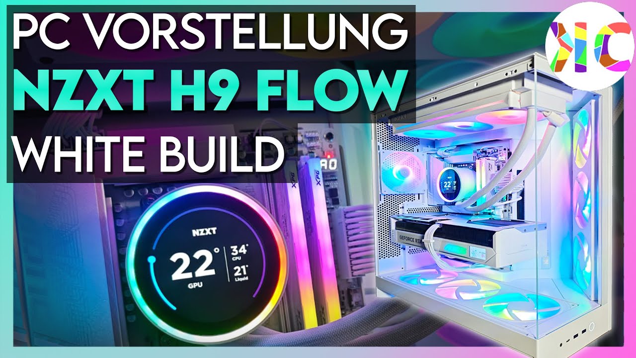 NZXT White Build Showcase im neuen H9 Flow RGB+ (2025 Edition)