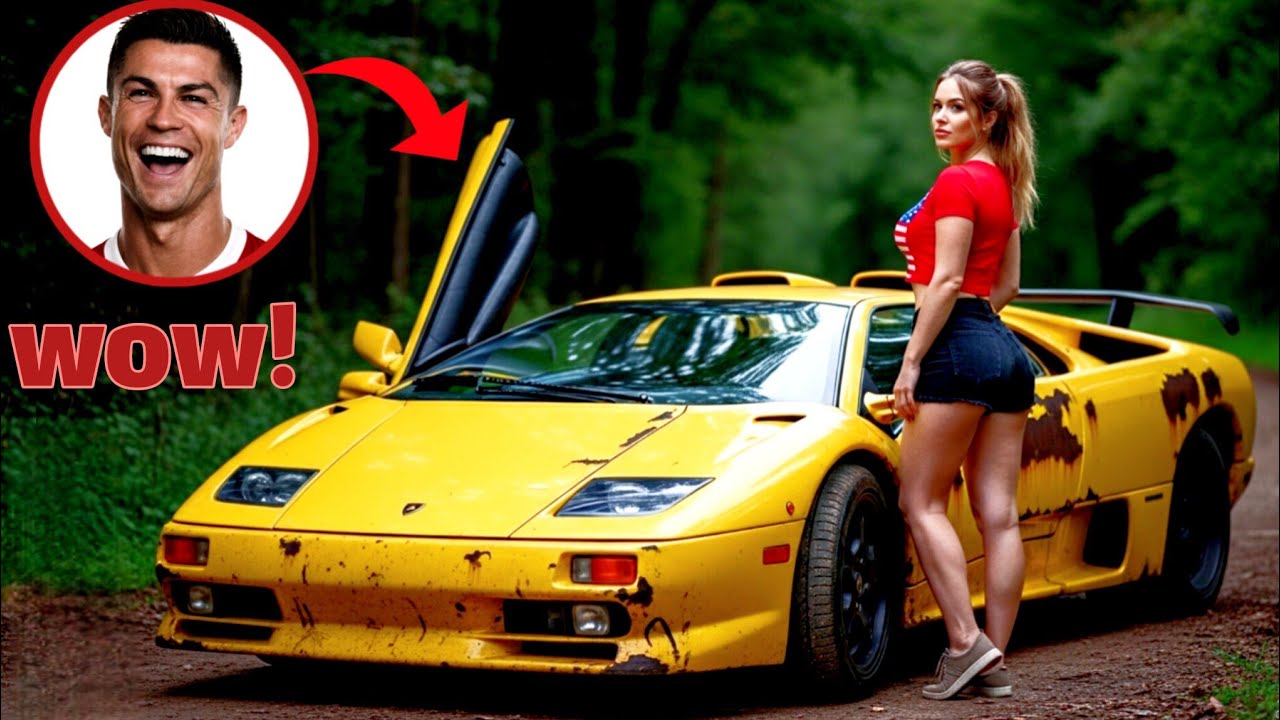 Deep Clean of RONALDO's Lamborghini Diablo SV | Removing Dirt from a Forgotten CR7 Supercar