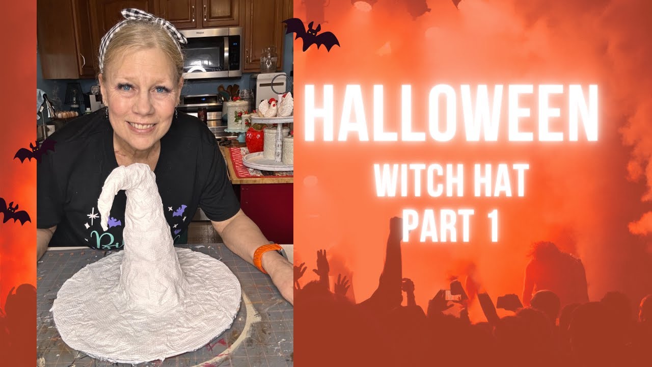 Let's Make a Fun Witch Hat, Part 1