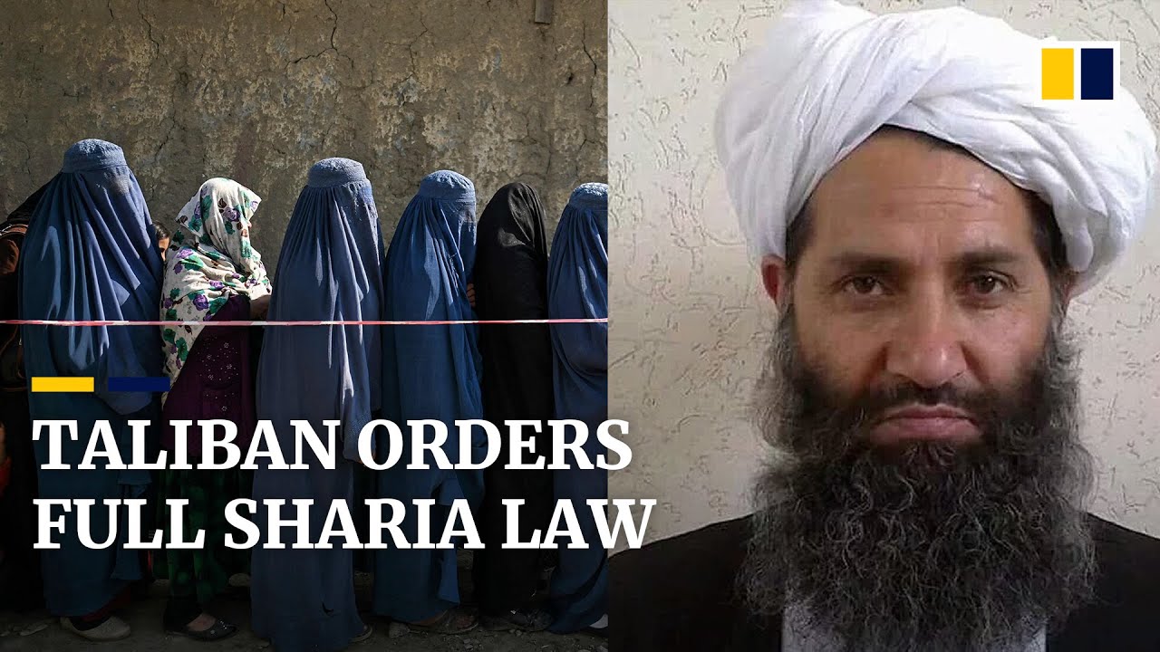 Taliban rulers go hardline in Afghanistan ordering full implementation of sharia law