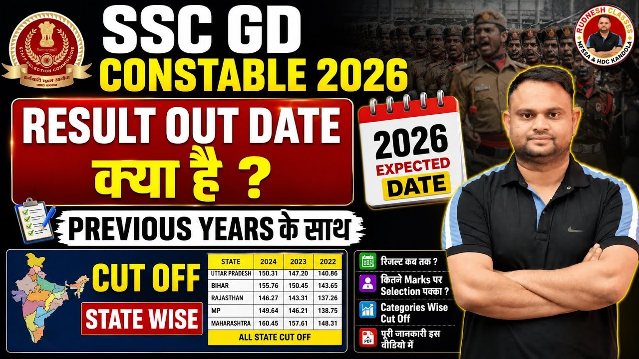 SSC GD Constable Result Update 2026 SSC GD Normalization Shift Wise