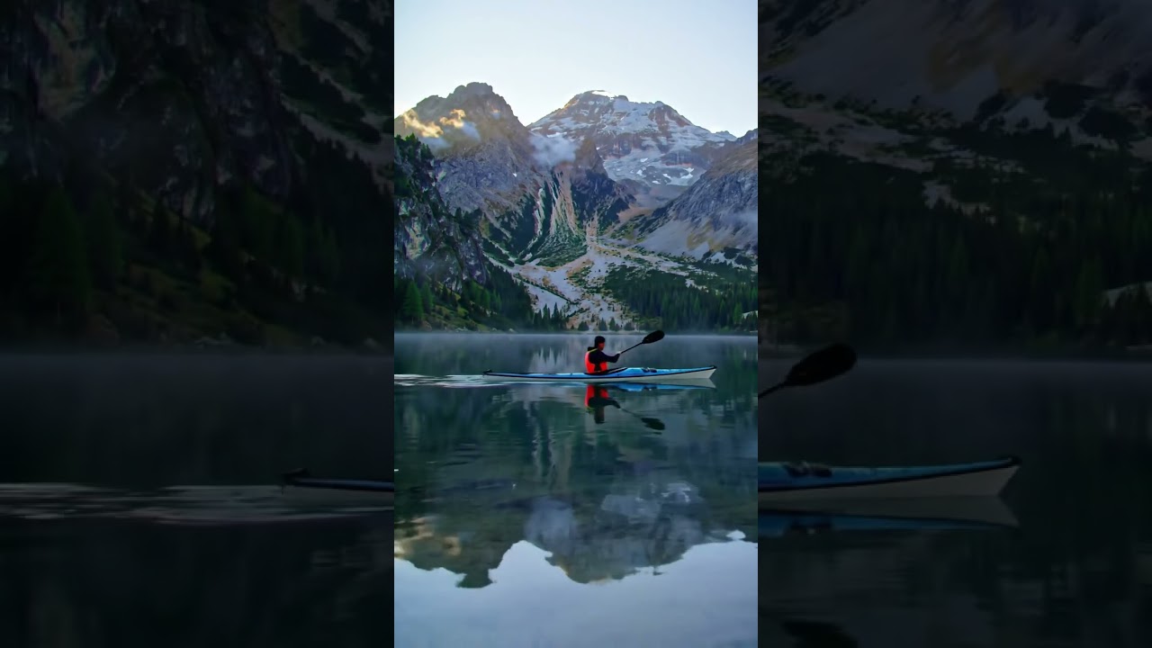 Un Matin Serein au Lac Alpin