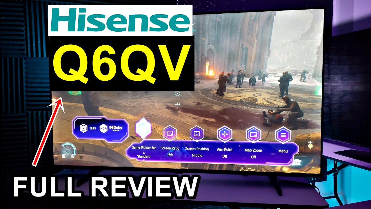 Телевизор Hisense Q6QV QLED 4K Smart TV: полный обзор / стоит ли он того?