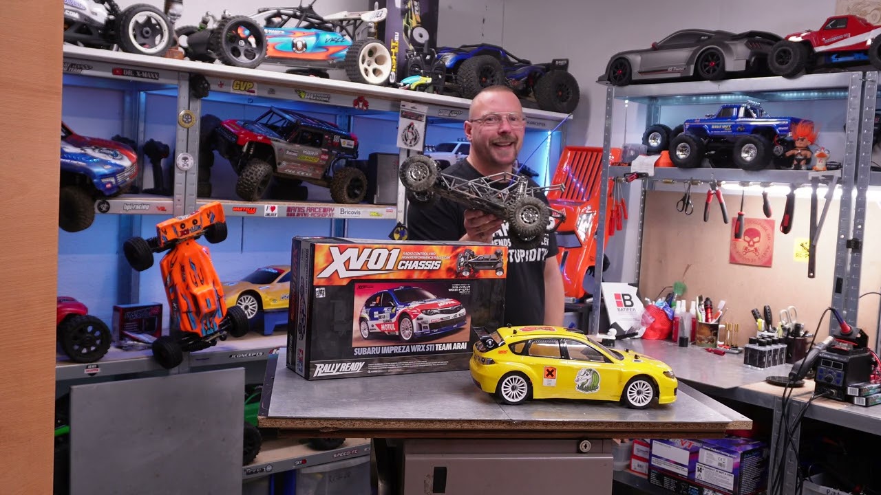 LA TAMIYA XV01 sur le départ pour WILLY