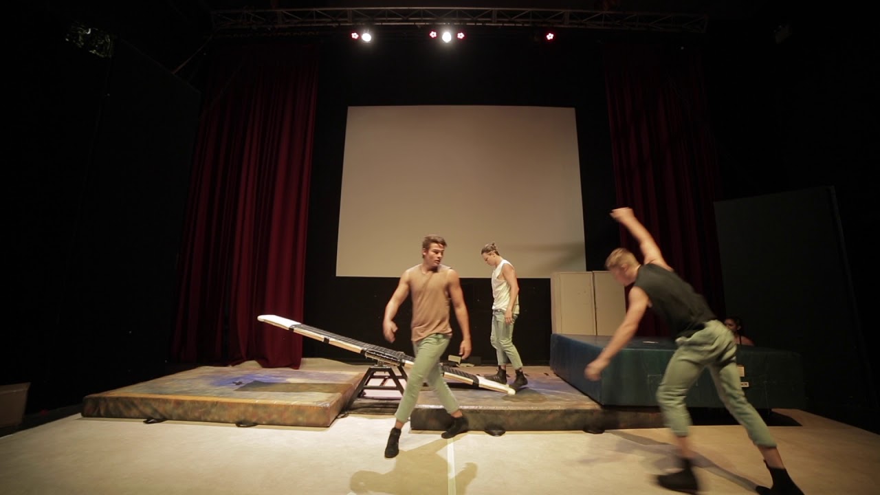 teeterboard act