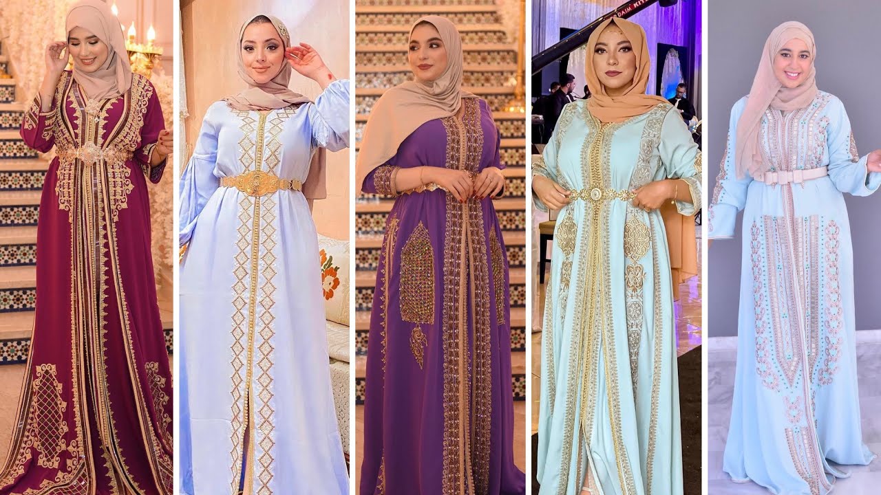 آخر ما كاين فالقفطان المغربي💕🍃جديد قفطان 2022💕تشكيلة رائعة💓لإطلالة أنيقة وجذابة💞caftanmaroccain