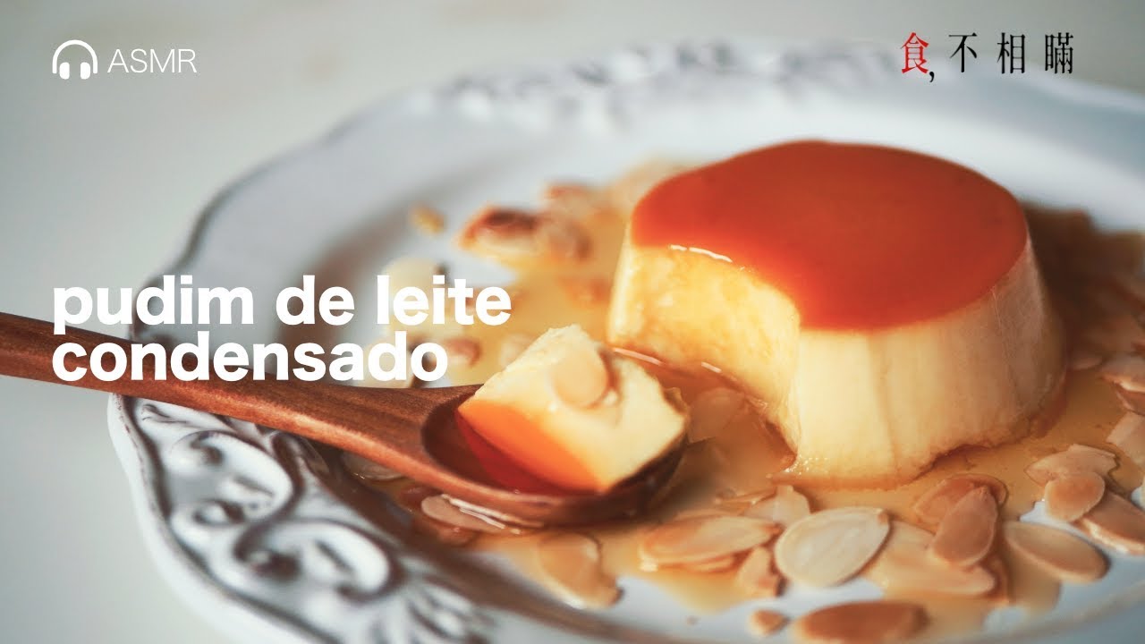 🇧🇷 Brazilian Crème Caramel: Pudim de leite Condensado easy recipes(#ASMR)