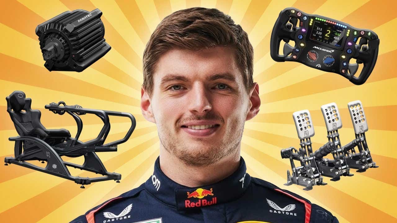 Max Verstappen&rsquo;s $25,000 Sim Racing Setup - Complete Hardware Breakdown
