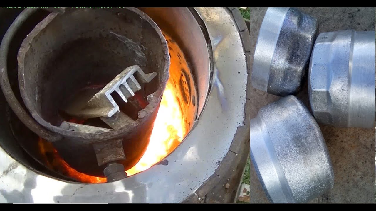 Как плавить и разливать алюминий  Три варианта