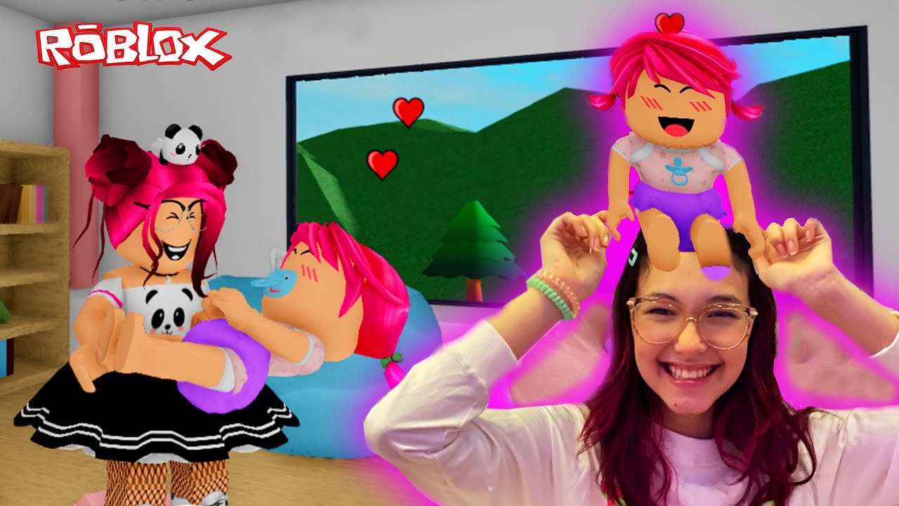 Roblox - VIREI BABÁ DE UMA BEBÊ MUITO FOFINHA (Twilight Daycare) Luluca Games