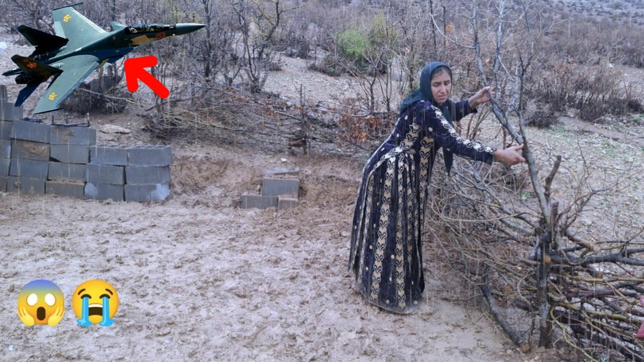 В самом сердце снега и ветра бездомная мать достраивает себе приют; что с ней будет дальше?