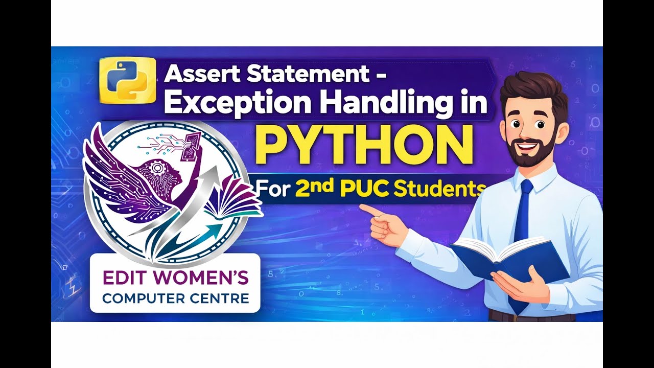 Assert Statement in Python | 2nd PUC Computer Science | Easy Explanation