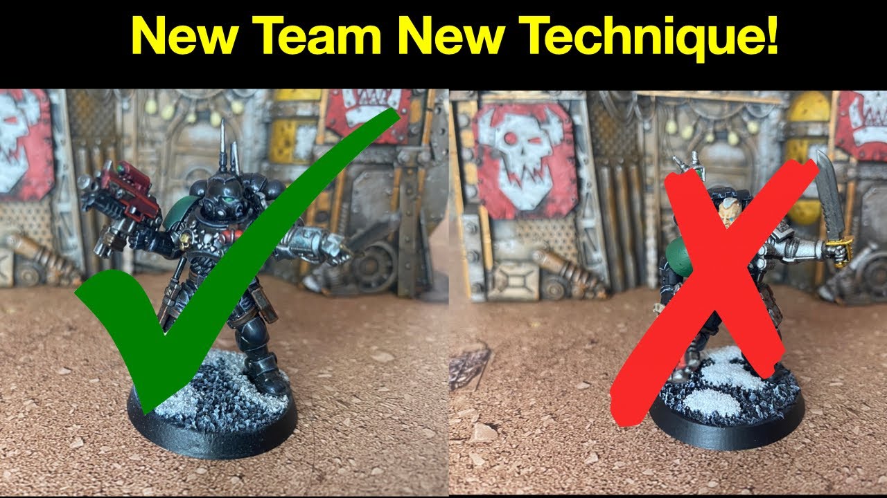 How To Paint Deathwatch