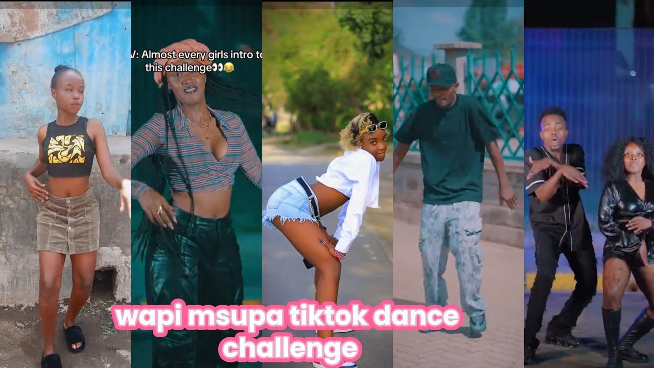 Wapi msupa Tiktok Dance Challenge 