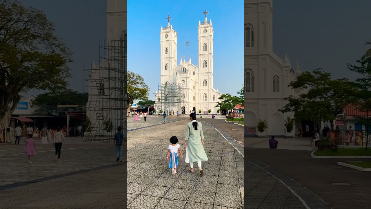 Vallarpadam Church Ernakulam #christian #kerala #devotional #shorts  #stmary #vallarpadam #india