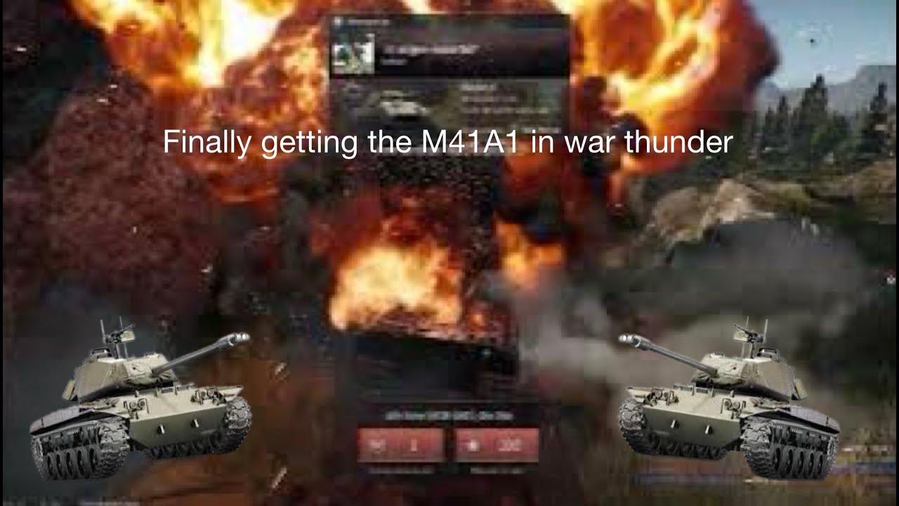 finally the M41A1 is mine, grind to top tier in ground part 4